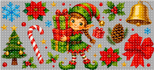 16oz Christmas-S  2428